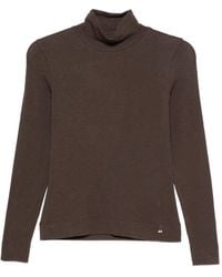 Herno - Roll-Neck Long-Sleeve Sweater - Lyst