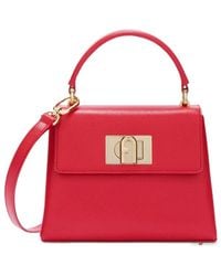 Furla - Mini 1927 Top-Handle Flap Bag - Lyst