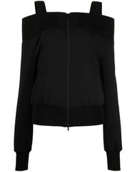 Yohji Yamamoto - Top Con Maniche A Spalla Bassa - Lyst