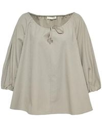 Club21 - Tumbled-Finish Flared Top - Lyst