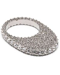 Coperni - Swipe Crystal-embellished Ring - Lyst