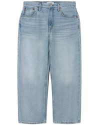 RE/DONE - Jean Droit Ollie - Lyst