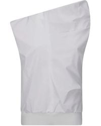 Sacai - Poplin Pullover Top - Lyst