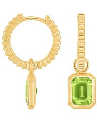 Dower & Hall - Humbug Peridot Earrings - Lyst
