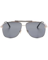 Tom Ford - Pilot-Frame Tinted Sunglasses - Lyst