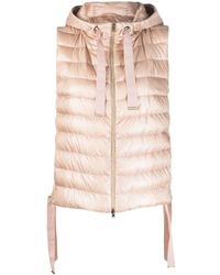 Herno - Hooded Quilted Gilet - Lyst