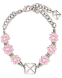 Off-White c/o Virgil Abloh - Flower-Bead Arrow Bracelet - Lyst