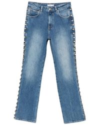 Jonathan Simkhai - Jeans Met Knoopdetail - Lyst