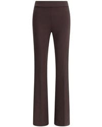 Avenue Montaigne - Flared Trousers - Lyst