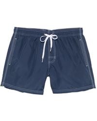 Sundek - Short De Bain À Patch Logo - Lyst