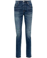 Purple Brand - P001 Low-rise Slim-fit Jeans - Lyst