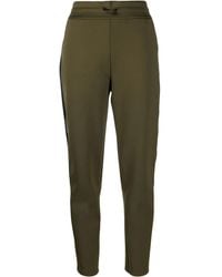 Woolrich - High-Waisted Drawstring-Waistband Trousers - Lyst
