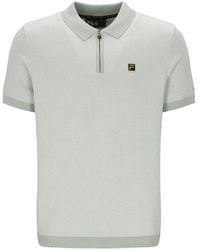 Fila - Marty Zip-Fastening Polo Shirt - Lyst