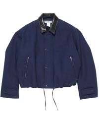 Acne Studios - Logo-Patch Bomber Jacket - Lyst