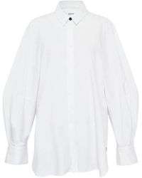 【ENFÖLD】WASHABLE BALLOON CROPPED SHIRT ENFOLD - ENFOLD WASHABLE BALLOON CROPPED SHIRTの通販 by mnt's shop