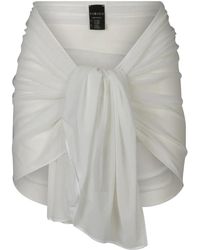 Fisico - Draped Beach Skirt - Lyst