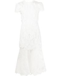 Jonathan Simkhai - Cut Out-Detail Midi Dress - Lyst