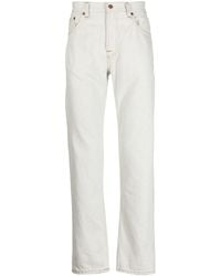 Nudie Jeans - Mid-rise Straight-leg Jeans - Lyst