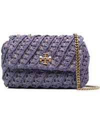 Tory Burch - Kira Crochet-knit Shoulder Bag - Lyst