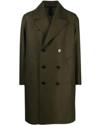 Harris Wharf London - Double-breasted Tailored Coat - Lyst