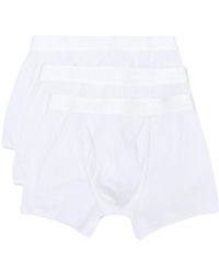 Off-White c/o Virgil Abloh - Three-Pack Logo-Tape Boxer Briefs - Lyst