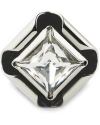 Givenchy - Deconstructed Crystals Ring Aus Metall Und Kristallen - Lyst