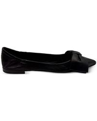 Pomme D ́Or - Bow-Detail Ballet Flats - Lyst