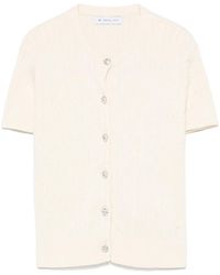 Manuel Ritz - Cotton Short-Sleeve Cardigan - Lyst