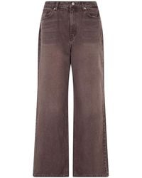 LA PISCINE - High-Waisted Wide-Leg Jeans - Lyst