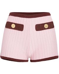 retroféte - Shorts Edith A Vita Alta - Lyst