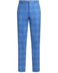 Etro - Checked Tailored Trousers - Lyst