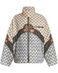 Etro - Floral-print Padded Jacket - Lyst