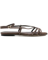 The Seller - Suede Sandals - Lyst
