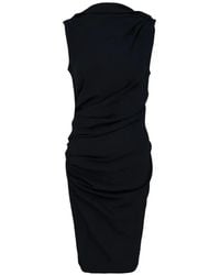 Club21 Collection - Draped Sleeveless Dress - Lyst