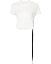 Rick Owens - 'Cropped Small Level T' T-Shirt - Lyst