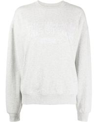 The Upside - Logo-embroidered Organic Cotton Sweatshirt - Lyst