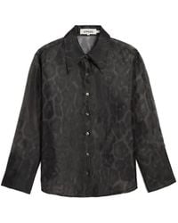 Apparis - Camisa Tyra Con Estampado De Leopardo - Lyst