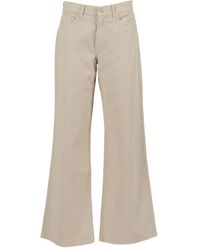 7 For All Mankind - Vaqueros acampanados Lotta - Lyst