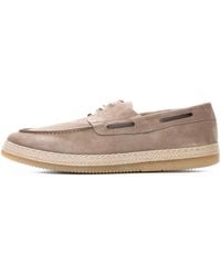 Poche Paris - スエード デッキシューズ - Lyst