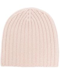 Warm-me - Gerippte Beanie Aus Kaschmir - Lyst