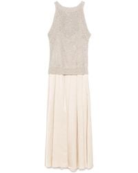 Peserico - Sequin-Embellished Maxi Dress - Lyst