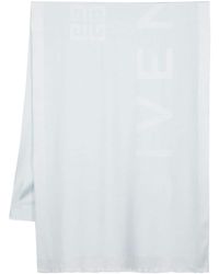 Givenchy - Fular con logo en jacquard - Lyst