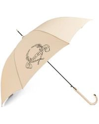 Moschino - Logo-Print Umbrella - Lyst