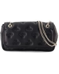 Vivienne Westwood - Chain Orb-Quilted Shoulder Bag - Lyst