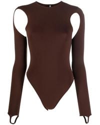 ANDREADAMO - Camisa Con Detalle De Aberturas - Lyst