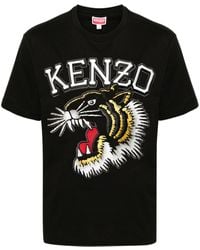 KENZO - Katoenen T-shirt - Lyst