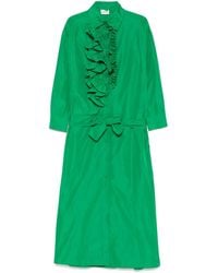 P.A.R.O.S.H. - Robe Pimpy À Coupe Longue - Lyst
