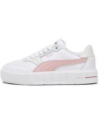 PUMA - Baskets Cali Court En Cuir - Lyst