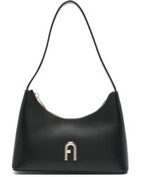 Furla - Diamond Mini Leather Shoulder Bag - Lyst