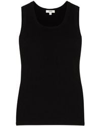 Agolde - Geribbelde Tanktop - Lyst